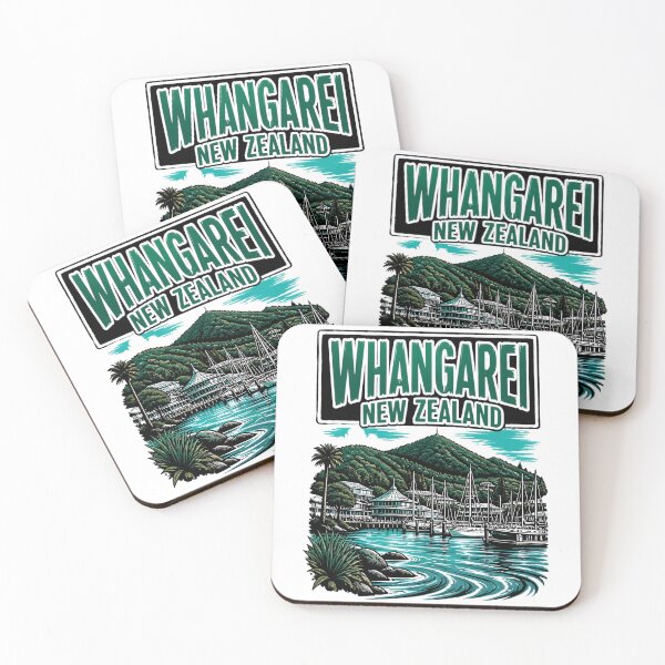 Item preview, Whangarei New Zealand Vintage Travel Tourism designed and sold by TravelersGems.