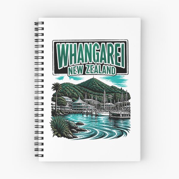 Item preview, Whangarei New Zealand Vintage Travel Tourism designed and sold by TravelersGems.