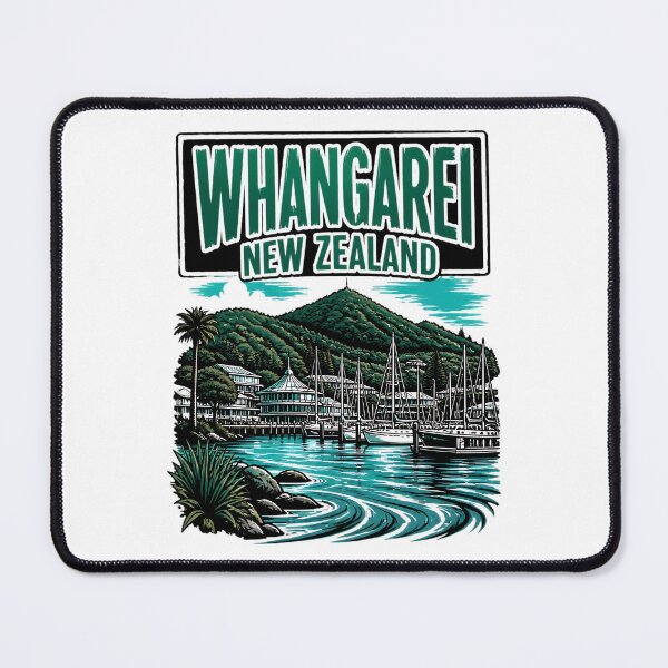 Item preview, Whangarei New Zealand Vintage Travel Tourism designed and sold by TravelersGems.