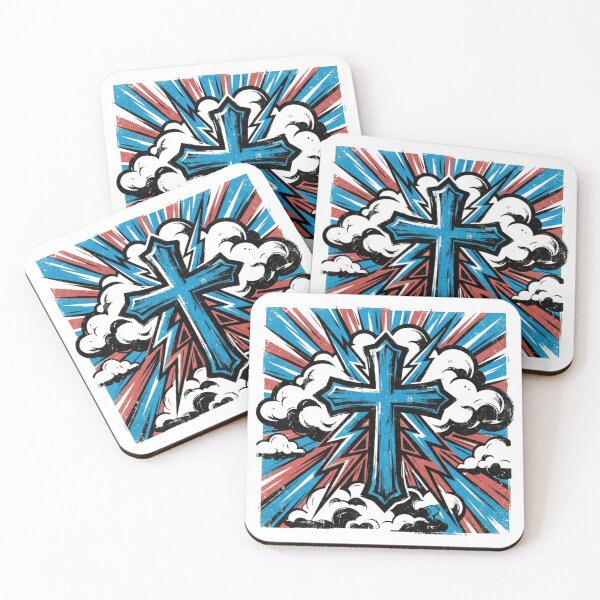 Item preview, Power Cross Lightning and Storm Comic Book Style designed and sold by MantoSagrado.
