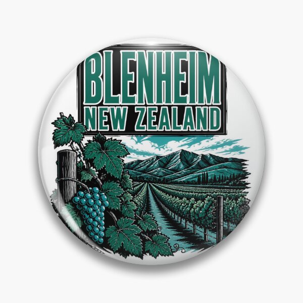 Item preview, Blenheim New Zealand Vintage Travel Tourism designed and sold by TravelersGems.