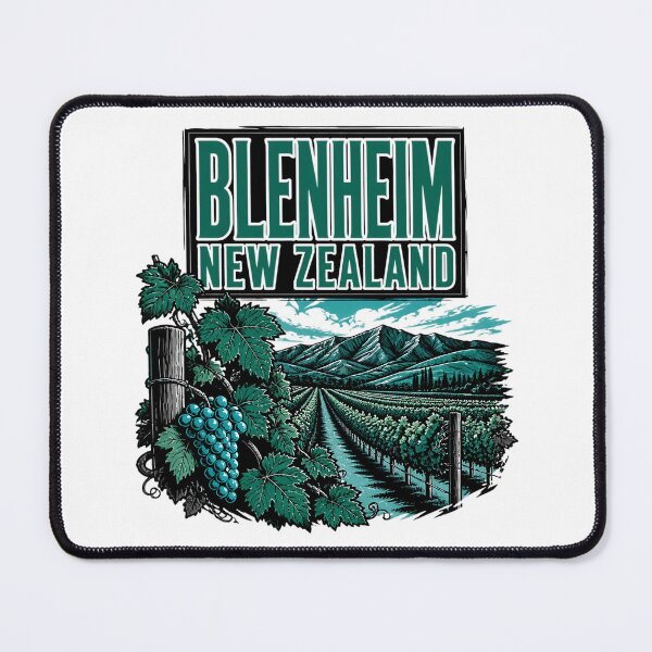Item preview, Blenheim New Zealand Vintage Travel Tourism designed and sold by TravelersGems.
