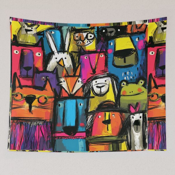 Item preview, A 437 Diverse-Group-Of-Cartoon-Animals designed and sold by Infopreneur1231.