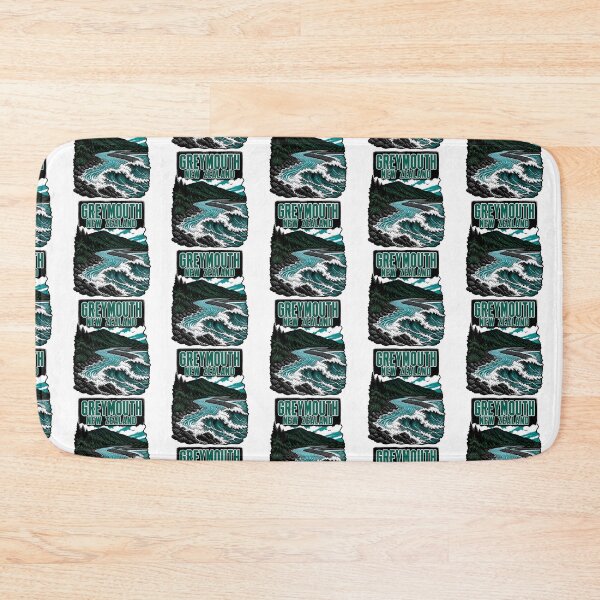 Item preview, Greymouth New Zealand Vintage Travel Tourism designed and sold by TravelersGems.