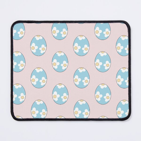 Item preview, Blue Egg with Floral Pattern - Easter Aesthetic  designed and sold by Dusk Daisy Art.