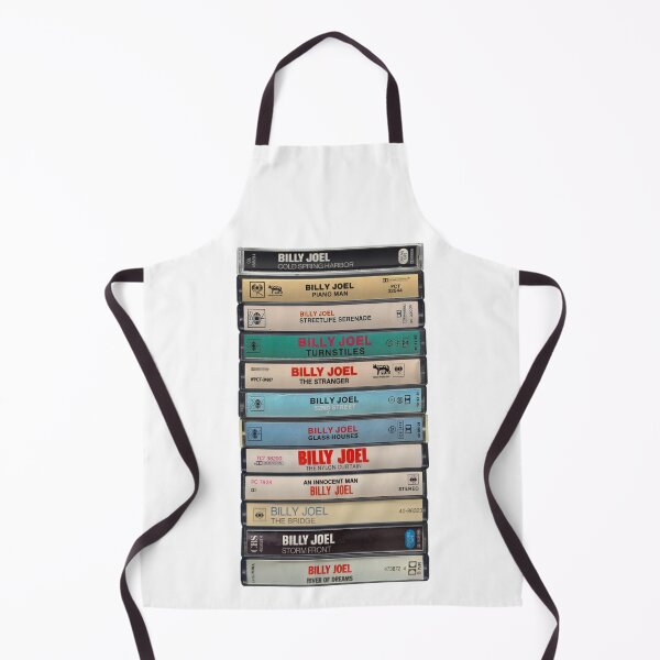 Item preview, Billy Joel - Studio Albums -  Vintage Cassette Print designed and sold by Mr Mustard Prints.