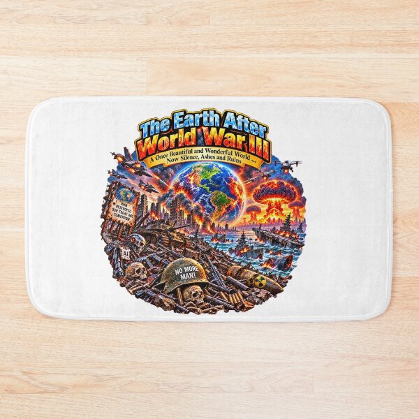 Item preview, The Earth After World War III designed and sold by New Wave Artworks & Odds &Ends.
