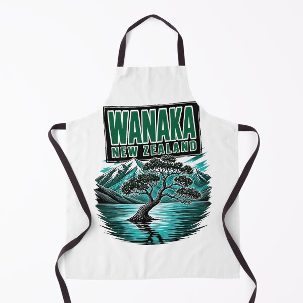 Item preview, Wanaka New Zealand Vintage Travel Tourism designed and sold by TravelersGems.