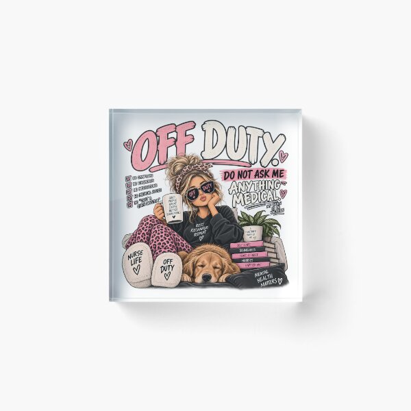 Item preview, Off Duty Nurse Do Not Ask Me Anything Medical Funny Nursing designed and sold by Fragy72.