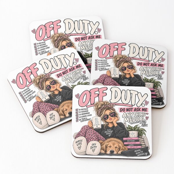 Item preview, Off Duty Nurse Do Not Ask Me Anything Medical Funny Nursing designed and sold by Fragy72.