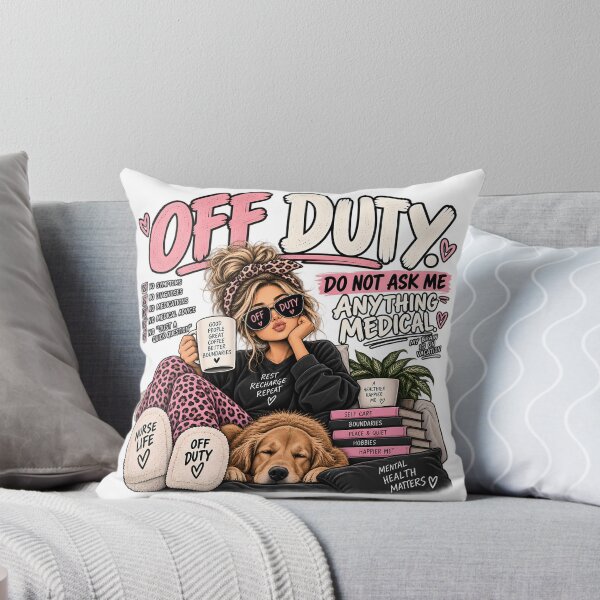 Item preview, Off Duty Nurse Do Not Ask Me Anything Medical Funny Nursing designed and sold by Fragy72.