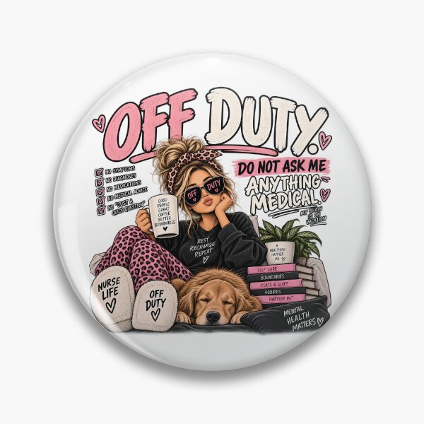 Item preview, Off Duty Nurse Do Not Ask Me Anything Medical Funny Nursing designed and sold by Fragy72.