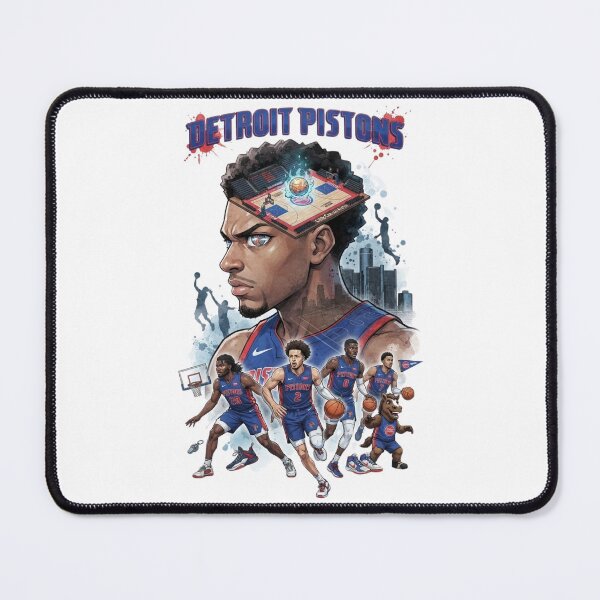 Item preview, Detroit Basketball Team Surreal Mind Game Graphic Art designed and sold by BlasiseDS.