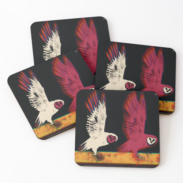 Item preview, Glitch Owls in Chromatic Contrast designed and sold by MikZviagin.