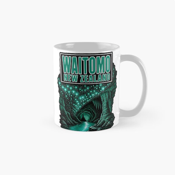 Item preview, Waitomo New Zealand Vintage Travel Tourism designed and sold by TravelersGems.