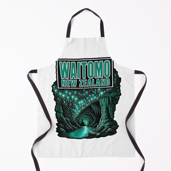 Item preview, Waitomo New Zealand Vintage Travel Tourism designed and sold by TravelersGems.