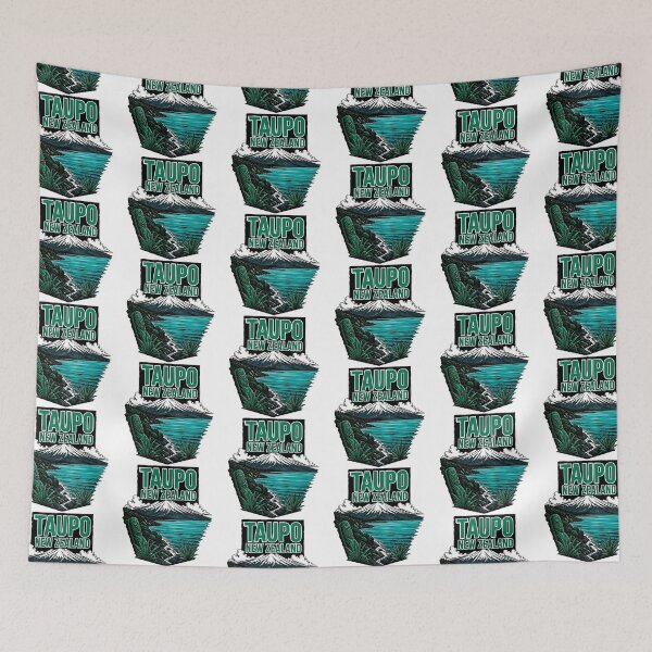 Item preview, Taupo New Zealand Vintage Travel Tourism designed and sold by TravelersGems.