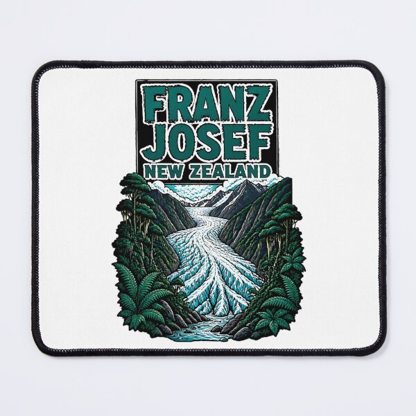 Item preview, Franz Josef New Zealand Vintage Travel Tourism designed and sold by TravelersGems.