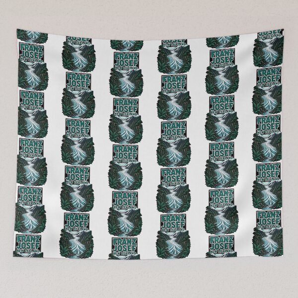 Item preview, Franz Josef New Zealand Vintage Travel Tourism designed and sold by TravelersGems.