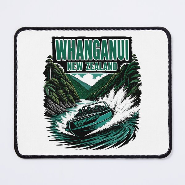 Item preview, Whanganui New Zealand Vintage Travel Tourism designed and sold by TravelersGems.