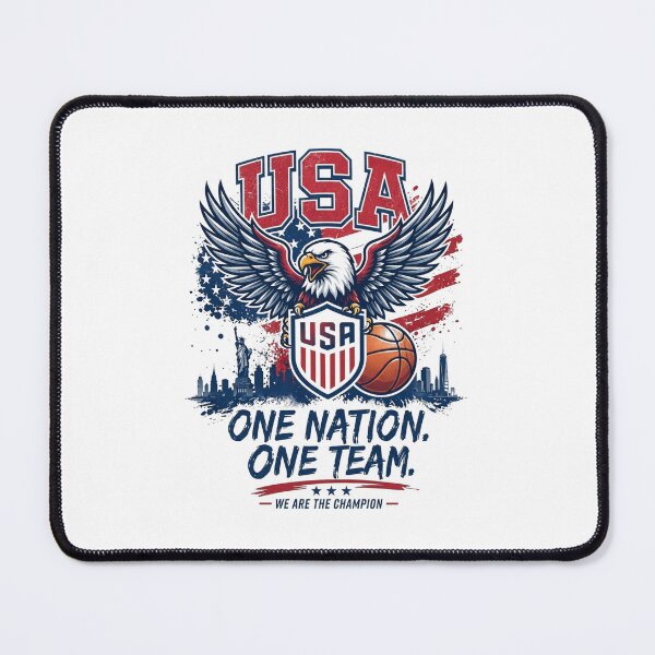 Item preview, USA Basketball Eagle Patriotic American Sports Art designed and sold by BlasiseDS.