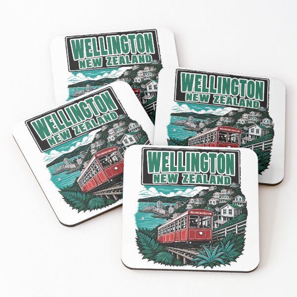 Artikelvorschau, Wellington, Neuseeland – Vintage-Reisen und Tourismus entworfen und verkauft von TravelersGems.