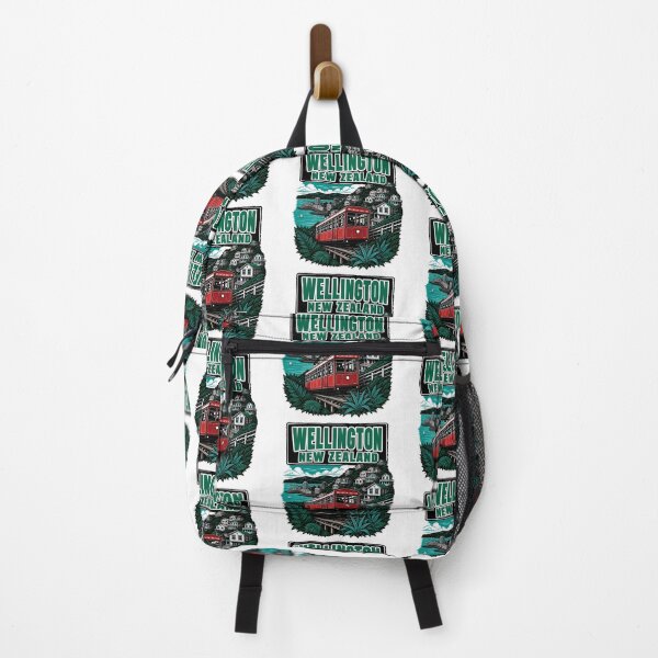 Item preview, Wellington New Zealand Vintage Travel Tourism designed and sold by TravelersGems.