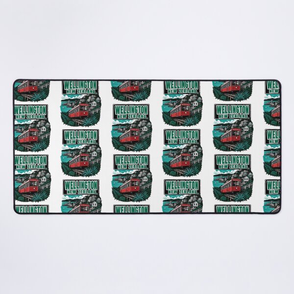 Item preview, Wellington New Zealand Vintage Travel Tourism designed and sold by TravelersGems.