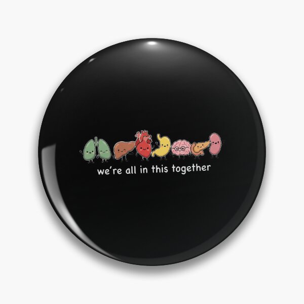 Item preview, We're All In This Together - Organs - Anatomy - Cute Science designed and sold by ElizaErger.