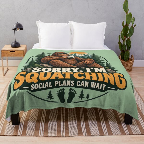 Item preview, Sorry I'm Squatching Funny Bigfoot Outdoor designed and sold by cameleon style.
