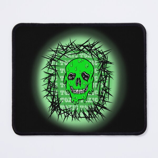 Item preview, Toxic Green Halloween Skull Skeleton, Made by EndlessEmporium designed and sold by EndlessEmporium.