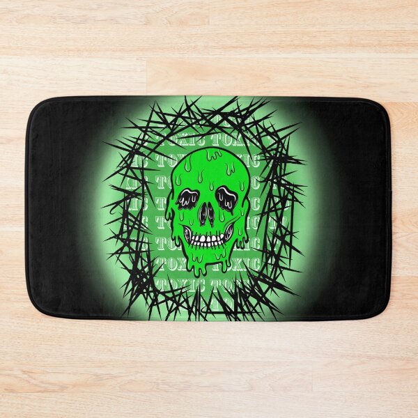 Item preview, Toxic Green Halloween Skull Skeleton, Made by EndlessEmporium designed and sold by EndlessEmporium.