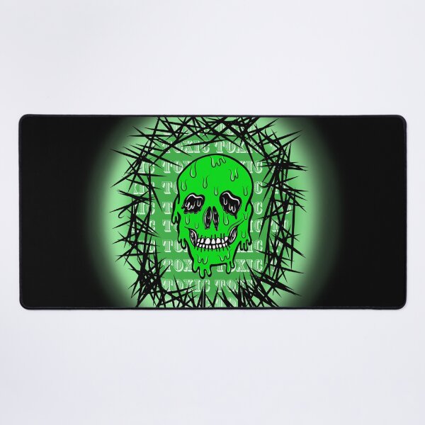 Item preview, Toxic Green Halloween Skull Skeleton, Made by EndlessEmporium designed and sold by EndlessEmporium.