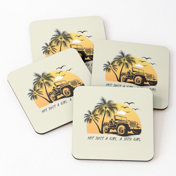 Item preview, American adventure overlanding girl gift. Classic 4x4 convertible designed and sold by Premium Overlanding Adventure Lifestyle.