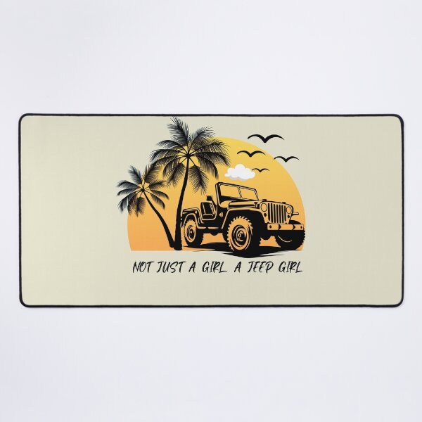 Item preview, American adventure overlanding girl gift. Classic 4x4 convertible designed and sold by Premium Overlanding Adventure Lifestyle.
