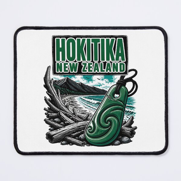 Item preview, Hokitika New Zealand Vintage Travel Tourism designed and sold by TravelersGems.