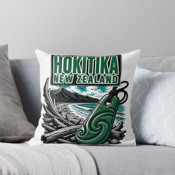 Item preview, Hokitika New Zealand Vintage Travel Tourism designed and sold by TravelersGems.
