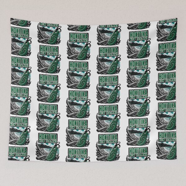 Item preview, Hokitika New Zealand Vintage Travel Tourism designed and sold by TravelersGems.