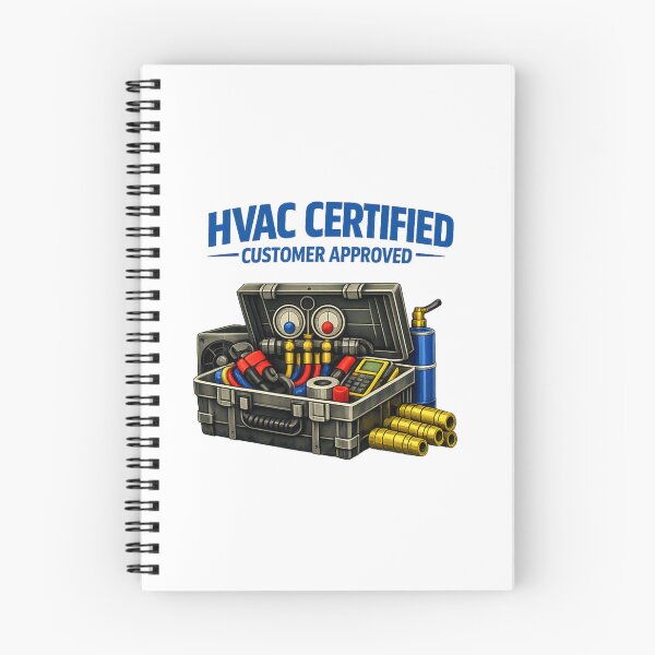 Item preview, HVAC Certified Toolbox Design for Proud Technicians & Tradesmen designed and sold by FrozenHeat97.