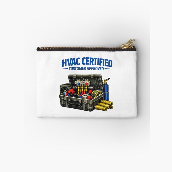 Item preview, HVAC Certified Toolbox Design for Proud Technicians & Tradesmen designed and sold by FrozenHeat97.