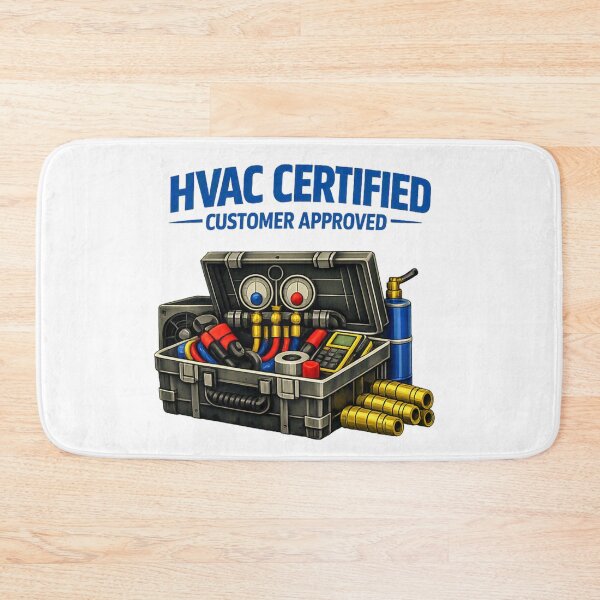 Item preview, HVAC Certified Toolbox Design for Proud Technicians & Tradesmen designed and sold by FrozenHeat97.