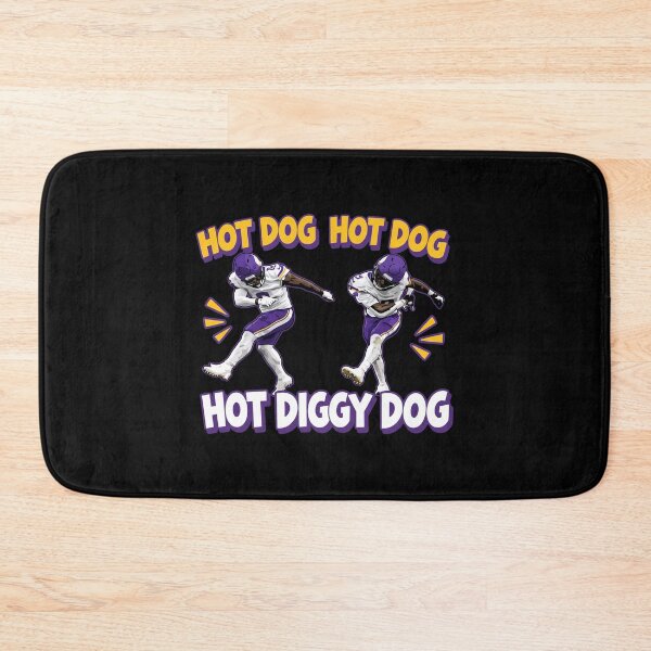 Item preview, Minnesota Vikings - Hot Dog Hot Dog Hot Diggity Dog designed and sold by ElizaErger.