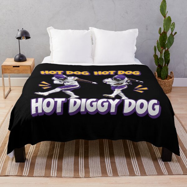 Item preview, Minnesota Vikings - Hot Dog Hot Dog Hot Diggity Dog designed and sold by ElizaErger.