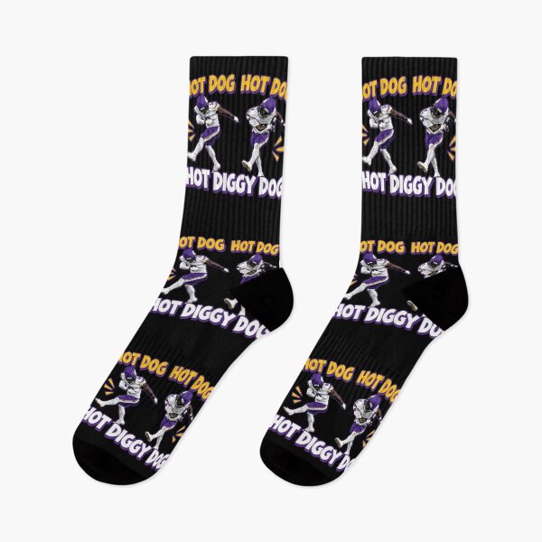 Item preview, Minnesota Vikings - Hot Dog Hot Dog Hot Diggity Dog designed and sold by ElizaErger.