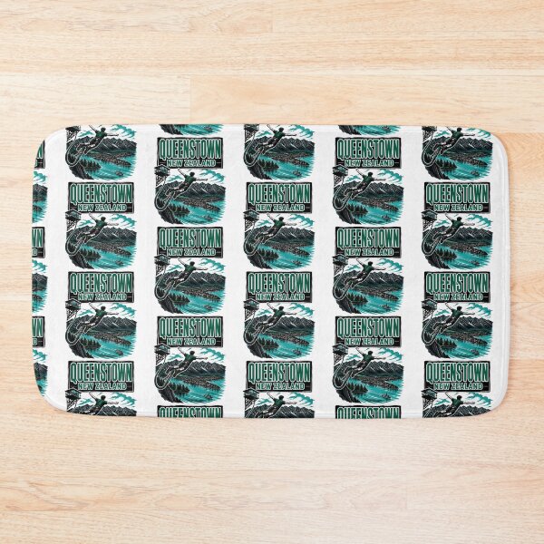 Item preview, Queenstown New Zealand Vintage Travel Tourism designed and sold by TravelersGems.