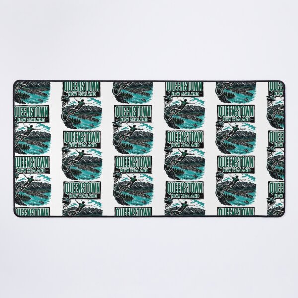 Item preview, Queenstown New Zealand Vintage Travel Tourism designed and sold by TravelersGems.