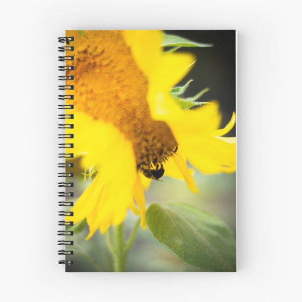 Item preview, Warped Sunflower Sheltering a Bee designed and sold by PhotoArtbyGrace.