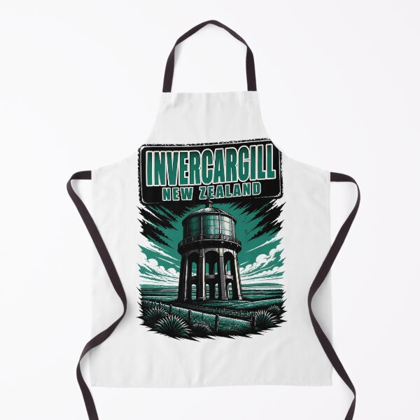Item preview, Invercargill New Zealand Vintage Travel Tourism designed and sold by TravelersGems.
