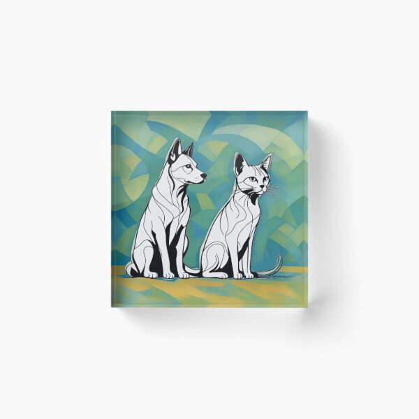 Item preview, A Celebration of Canine and Feline Bond #7 designed and sold by Helios Be. Lavsh.