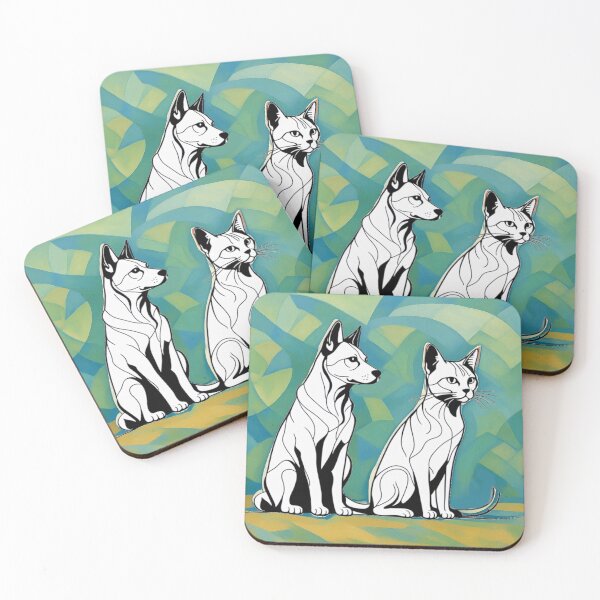 Item preview, A Celebration of Canine and Feline Bond #7 designed and sold by Helios Be. Lavsh.